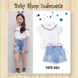 large Blouse Babol Salur putih